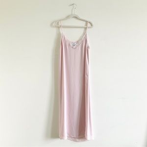 Babaton Chiffon Maxi Slip Dress